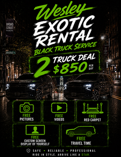 2 Black truck deal 24 hours